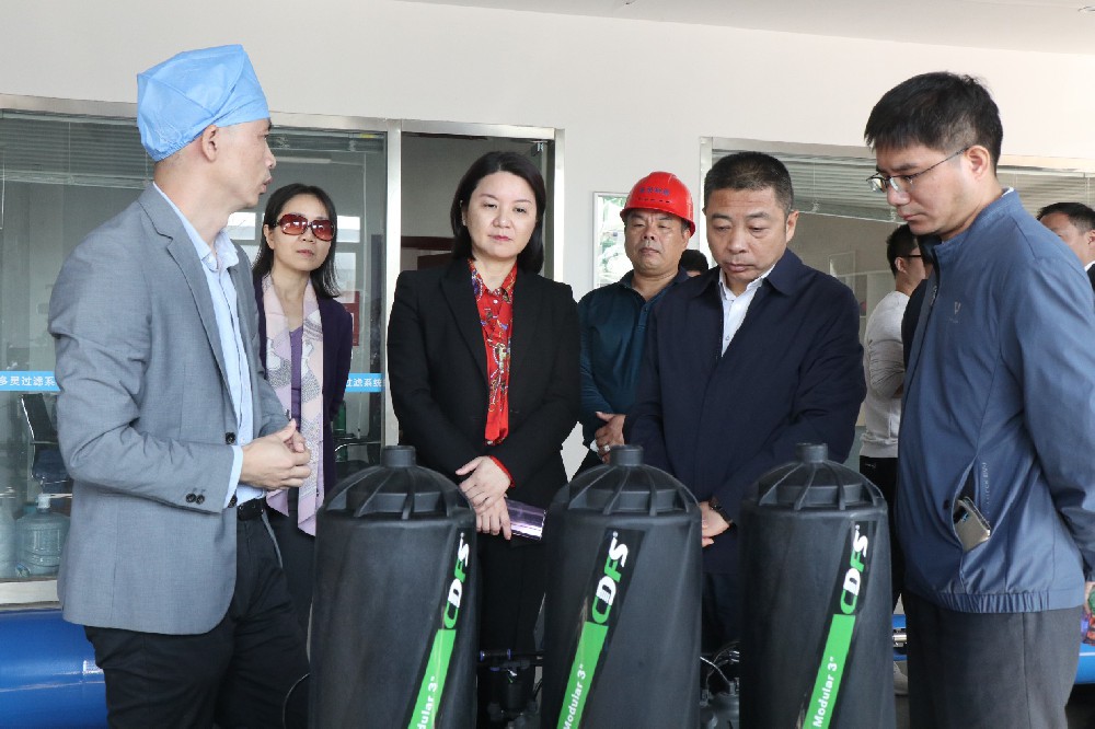 省商務(wù)廳帶隊(duì)來園調(diào)研，多靈又添新動(dòng)能！